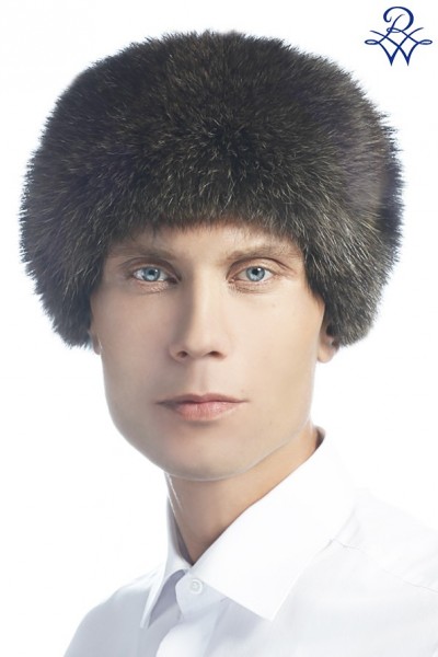 Головной убор меховой мужской 35416403 шапка ушанка-обманка енот полоскун, норка коричневая от компании «Русская зима» Головной убор меховой мужской 35416403 шапка ушанка-обманка енот полоскун, норка коричневая