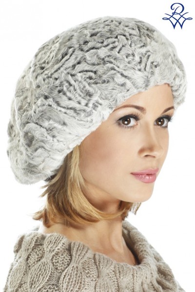 Головной убор меховой женский 700.17 берет средний каракуль гулигаз от компании «Русская зима» Головной убор меховой женский 700.17 берет средний каракуль гулигаз