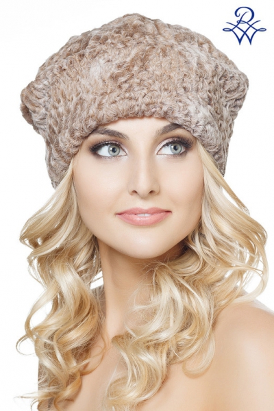 Шапка из каракуля женская 7091.12 каракуль гулигаз от компании «Русская зима» Шапка из каракуля женская 7091.12 каракуль гулигаз